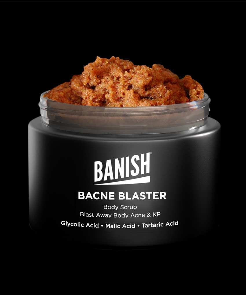 Bacne Blaster - Body Scrub For Body Acne & KP