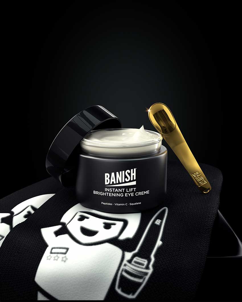 Depuffer Bundle - Instant Lift Brightening Eye Creme + Banisher Head